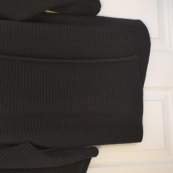 Classic black Jones New York snap sweater - Picture 4 of 8